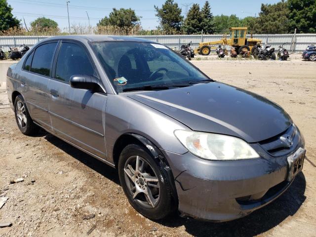 1HGES16315L025620 - 2005 HONDA CIVIC DX VP TAN photo 4