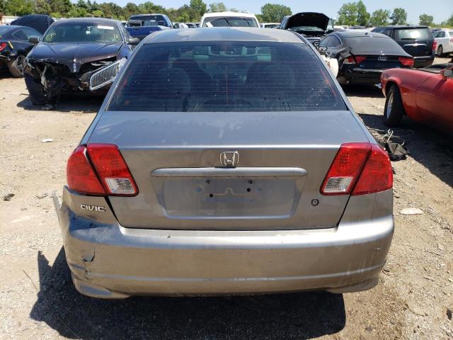 1HGES16315L025620 - 2005 HONDA CIVIC DX VP TAN photo 6