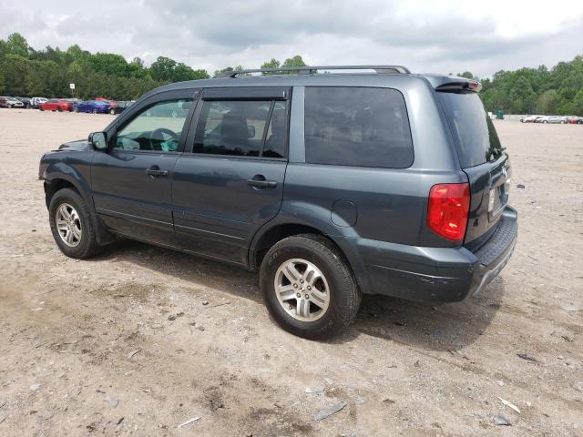 2HKYF18404H543579 - 2004 HONDA PILOT EX CHARCOAL photo 2