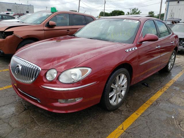 2G4WN58C281166264 - 2008 BUICK LACROSSE SUPER SERIES RED photo 2