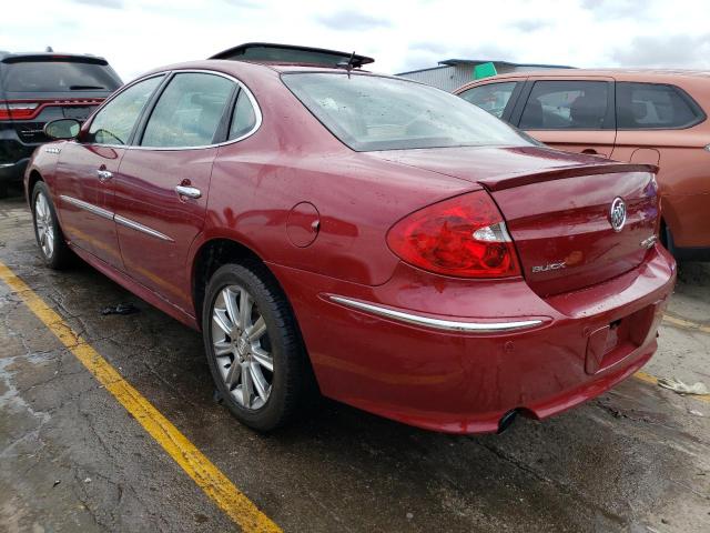2G4WN58C281166264 - 2008 BUICK LACROSSE SUPER SERIES RED photo 3