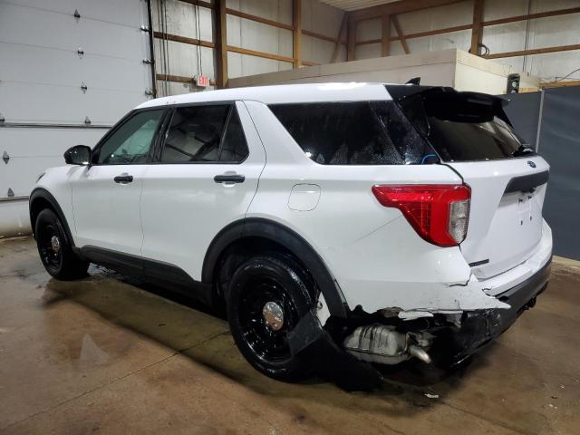 1FM5K8AWXLGC48670 - 2020 FORD EXPLORER POLICE INTERCEPTOR WHITE photo 2