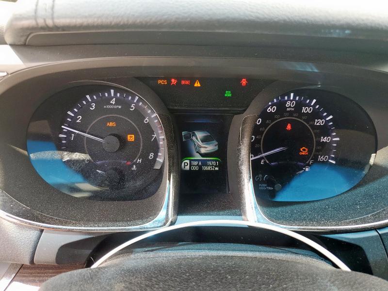 4T1BK1EB7EU127732 - 2014 TOYOTA AVALON BASE GRAY photo 9