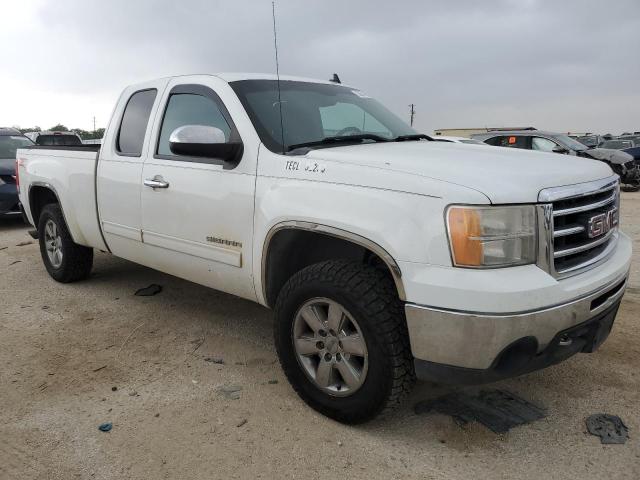 1GTR2VE73DZ216222 - 2013 GMC SIERRA K1500 SLE WHITE photo 4