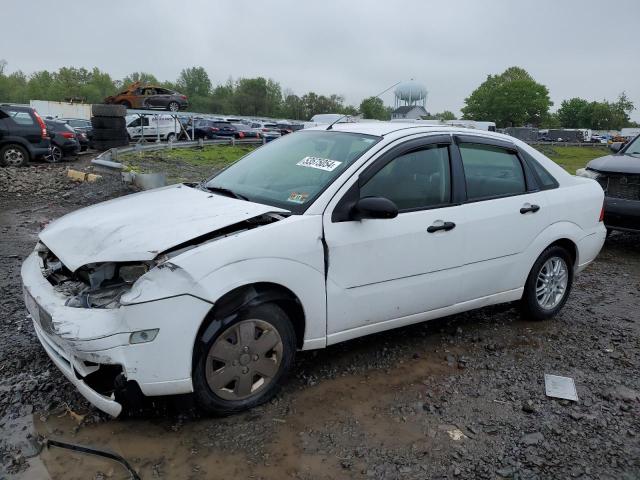 1FAHP34N87W281547 - 2007 FORD FOCUS ZX4 WHITE photo 1