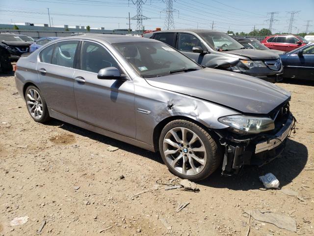 WBA5B3C52GD549188 - 2016 BMW 535 XI GRAY photo 4