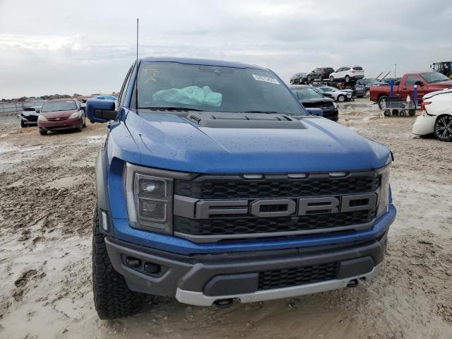 1FTFW1RG6NFA91164 - 2022 FORD F150 RAPTOR BLUE photo 5