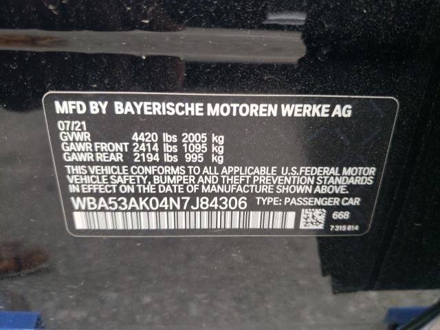 WBA53AK04N7J84306 - 2022 BMW 228I BLACK photo 13