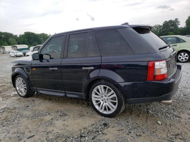 SALSF25468A141992 - 2008 LAND ROVER RANGE ROVE HSE BLUE photo 2