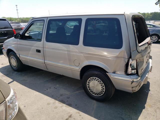 2P4GH4537NR620709 - 1992 PLYMOUTH VOYAGER SE SILVER photo 2