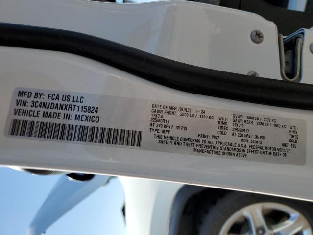 3C4NJDANXRT115824 - 2024 JEEP COMPASS SPORT Beyaz fotoğraf 13