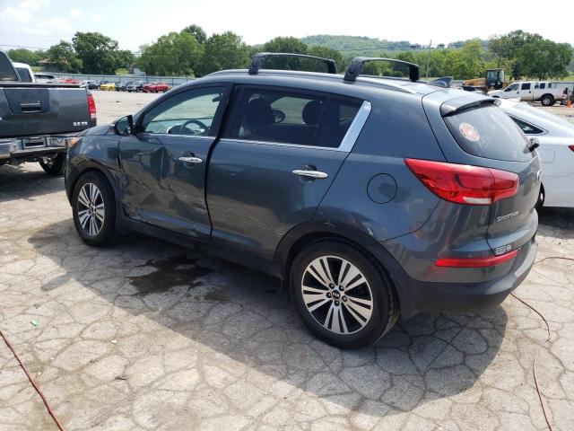 KNDPC3AC5E7645063 - 2014 KIA SPORTAGE EX GRAY photo 2