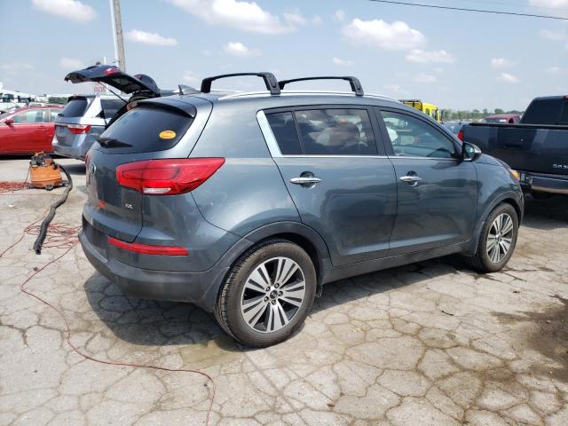 KNDPC3AC5E7645063 - 2014 KIA SPORTAGE EX GRAY photo 3