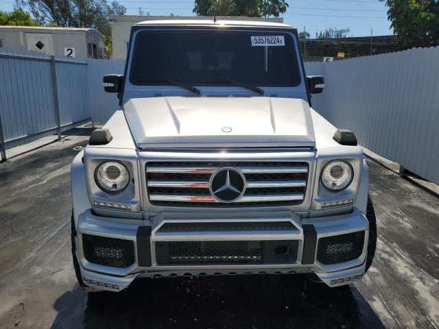 WDCYC3HF2CX198378 - 2012 MERCEDES-BENZ G 550 SILVER photo 5