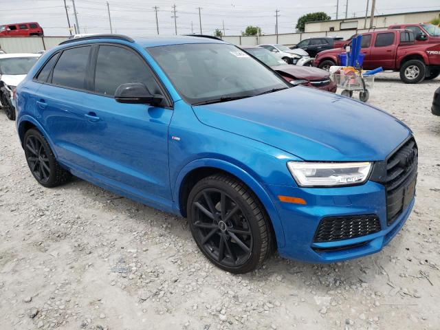 WA1HCCFS5JR026461 - 2018 AUDI Q3 PREMIUM PLUS BLUE photo 4