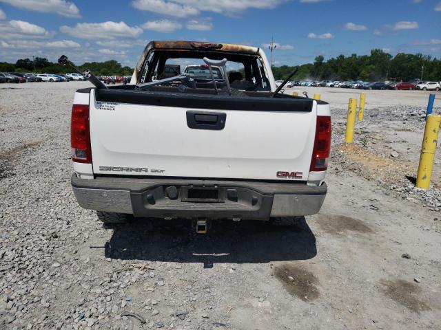 3GTEK33M09G149128 - 2009 GMC SIERRA K1500 SLT WHITE photo 6