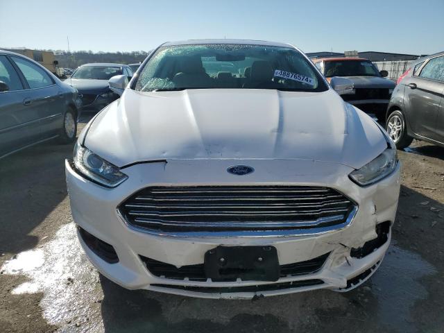 3FA6P0RUXGR156669 - 2016 FORD FUSION TITANIUM HEV WHITE photo 5