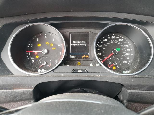 3VV2B7AX0MM093355 - 2021 VOLKSWAGEN TIGUAN SE WHITE photo 9