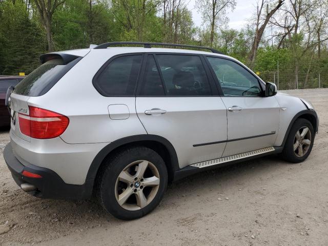 5UXFE43528L031320 - 2008 BMW X5 3.0I SILVER photo 3