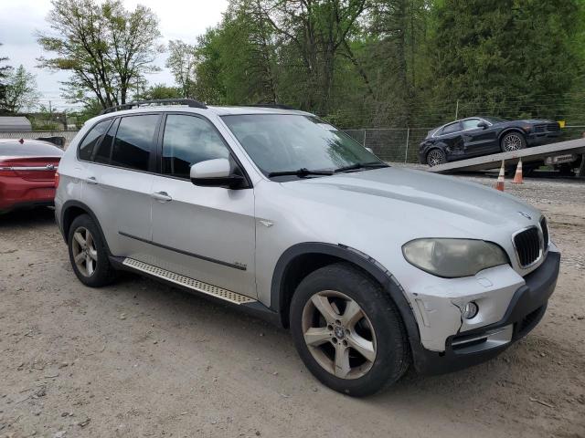 5UXFE43528L031320 - 2008 BMW X5 3.0I SILVER photo 4