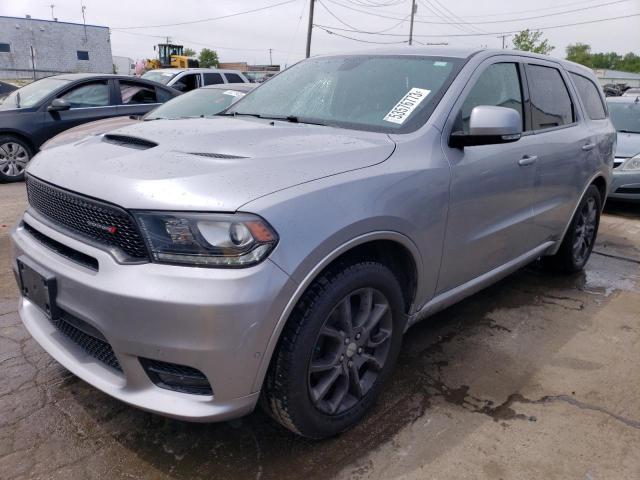 1C4SDJCT7JC495824 - 2018 DODGE DURANGO R/T SILVER photo 1