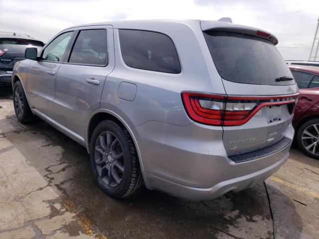 1C4SDJCT7JC495824 - 2018 DODGE DURANGO R/T SILVER photo 2