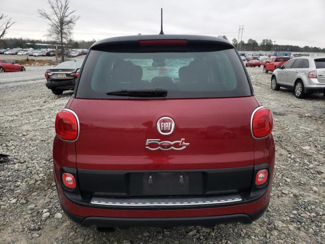 ZFBCFADH5FZ032452 - 2015 FIAT 500L TREKKING RED photo 6