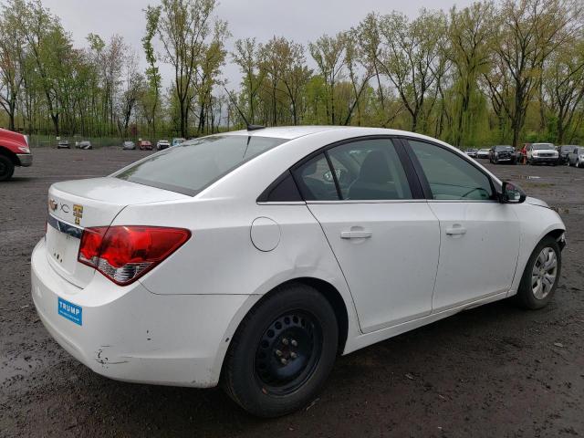 1G1PC5SH3C7400614 - 2012 CHEVROLET CRUZE LS WHITE photo 3