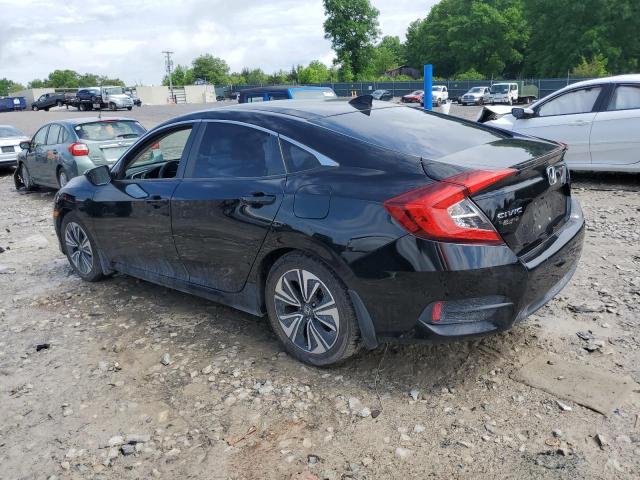 JHMFC1F78JX013646 - 2018 HONDA CIVIC EXL 黑色 照片 2