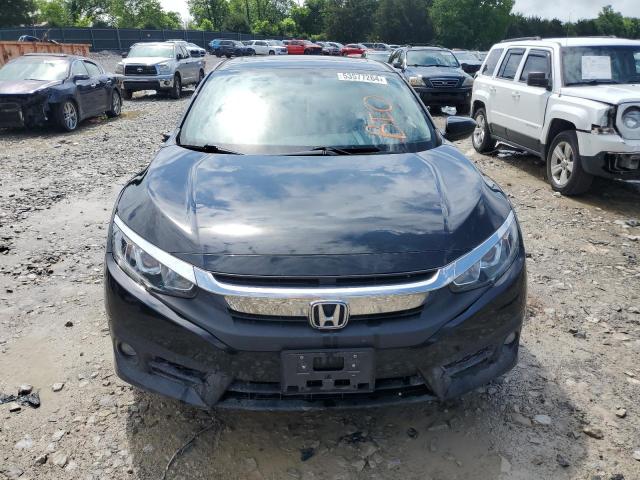 JHMFC1F78JX013646 - 2018 HONDA CIVIC EXL BLACK photo 5