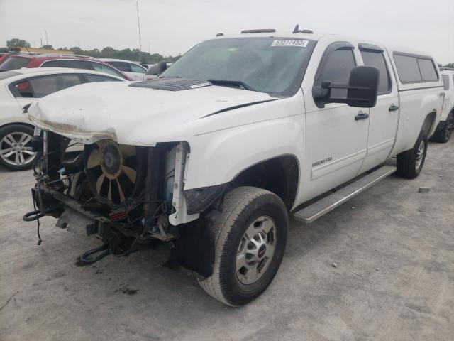 1GD120CL2BF263672 - 2011 GMC SIERRA K2500 SLE WHITE photo 1