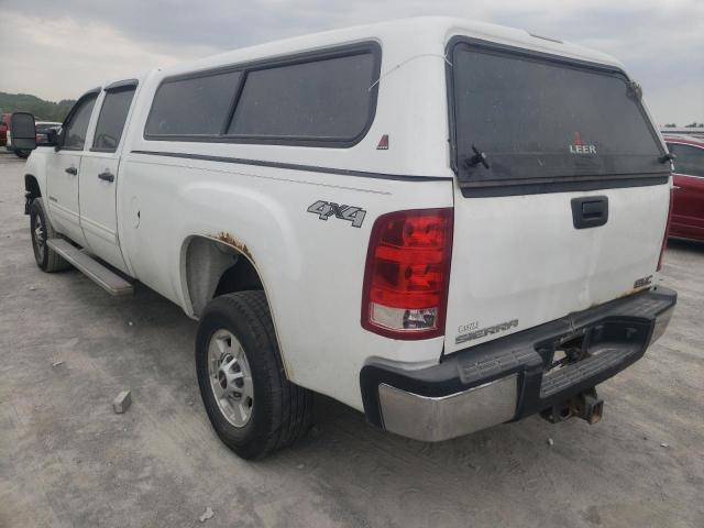 1GD120CL2BF263672 - 2011 GMC SIERRA K2500 SLE WHITE photo 2