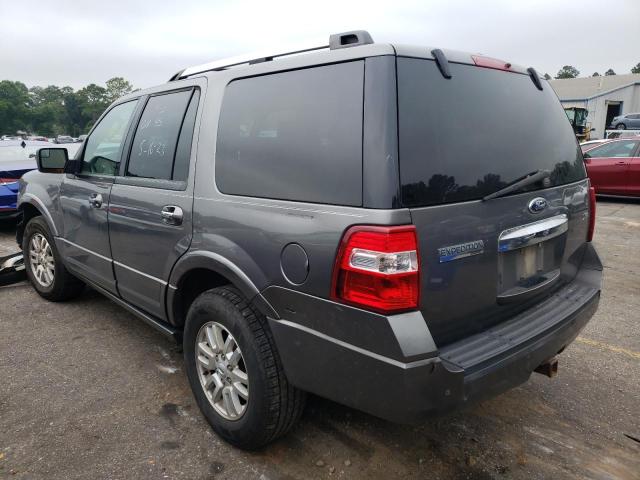 1FMJU1K51DEF55776 - 2013 FORD EXPEDITION LIMITED GRAY photo 2