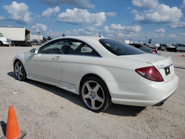 WDDEJ71X78A018210 - 2008 MERCEDES-BENZ CL 550 WHITE photo 2