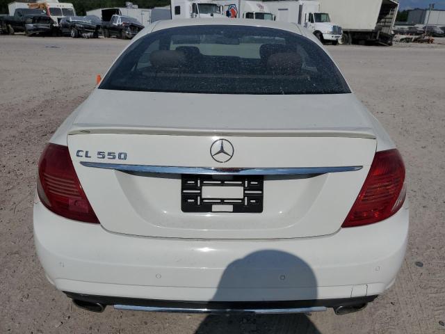 WDDEJ71X78A018210 - 2008 MERCEDES-BENZ CL 550 WHITE photo 6