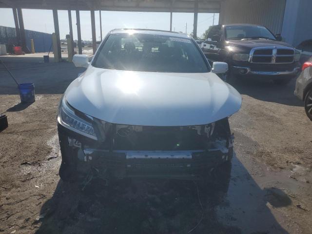 1HGCR3F96HA023557 - 2017 HONDA ACCORD TOURING WHITE photo 5