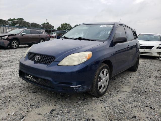 2T1KR38E44C249266 - 2004 TOYOTA COROLLA MA XR BLUE photo 1