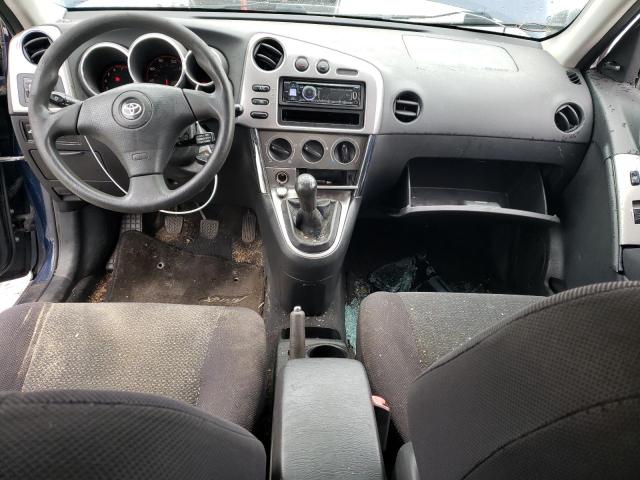 2T1KR38E44C249266 - 2004 TOYOTA COROLLA MA XR BLUE photo 8