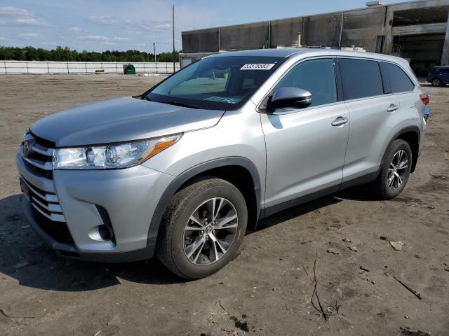 5TDBZRFH0KS729888 - 2019 TOYOTA HIGHLANDER LE SILVER photo 1