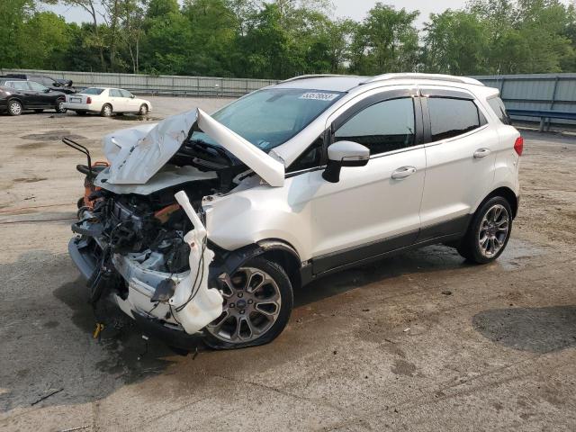 MAJ6P1WL0JC179997 - 2018 FORD ECOSPORT TITANIUM WHITE photo 1