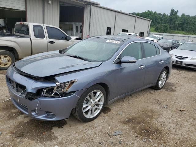 1N4AA5AP4AC829055 - 2010 NISSAN MAXIMA S BLUE photo 1