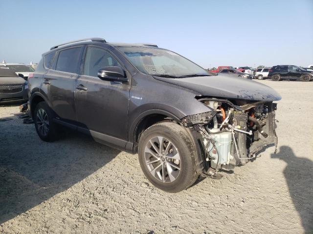 JTMRJREV6JD217950 - 2018 TOYOTA RAV4 HV LE GRAY photo 4