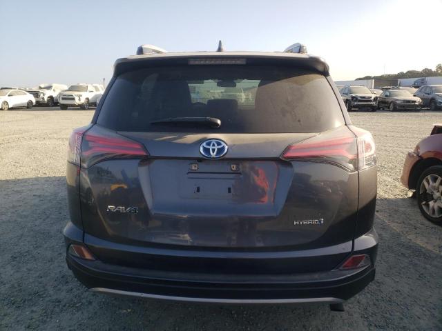 JTMRJREV6JD217950 - 2018 TOYOTA RAV4 HV LE GRAY photo 6