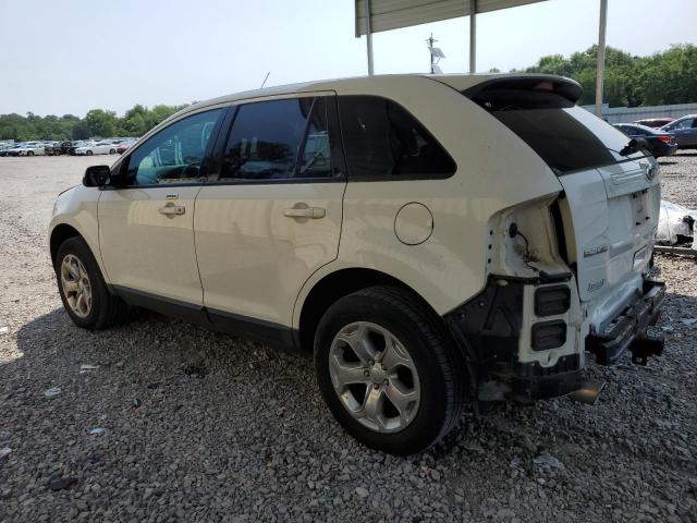 2FMDK4JC1DBC95752 - 2013 FORD EDGE SEL WHITE photo 2