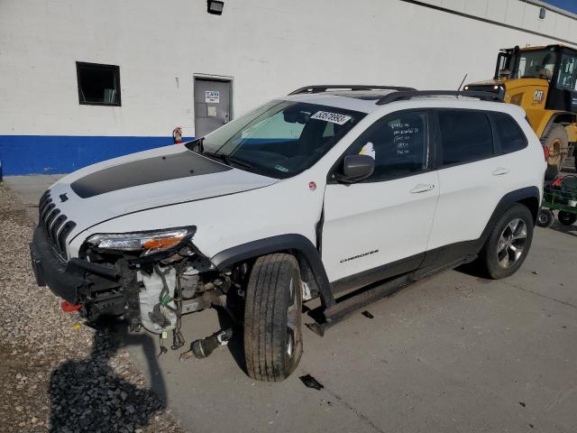 1C4PJMBS8FW698929 - 2015 JEEP CHEROKEE TRAILHAWK WHITE photo 1