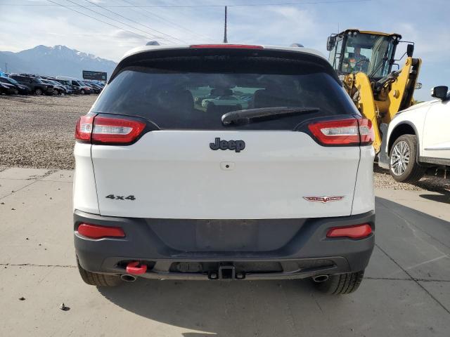 1C4PJMBS8FW698929 - 2015 JEEP CHEROKEE TRAILHAWK WHITE photo 6