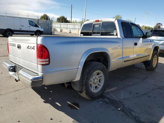 1B7GG22N21S309067 - 2001 DODGE DAKOTA SILVER photo 3