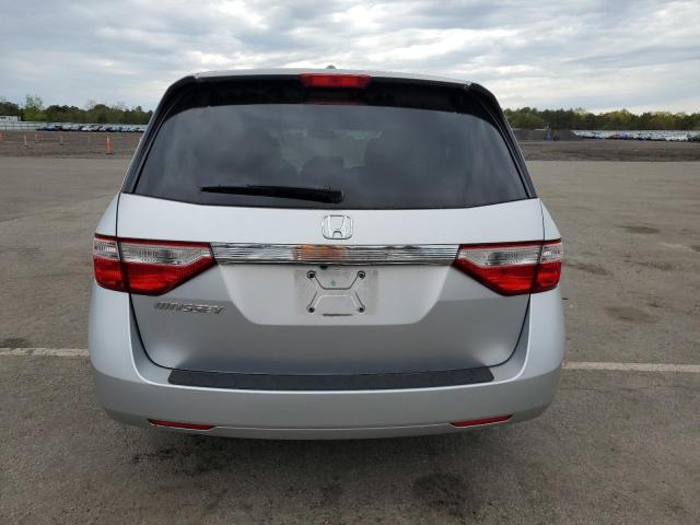 5FNRL5H65CB043615 - 2012 HONDA ODYSSEY EXL SILVER photo 6