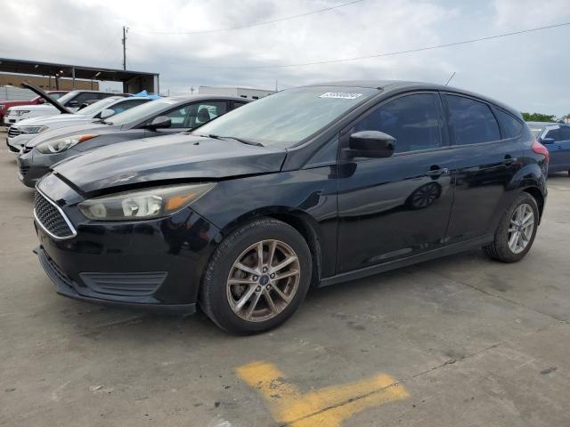 1FADP3K21JL223134 - 2018 FORD FOCUS SE BLACK photo 1