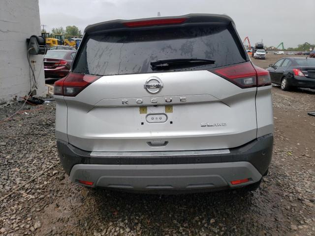 JN8AT3CB6MW242180 - 2021 NISSAN ROGUE SL SILVER photo 6